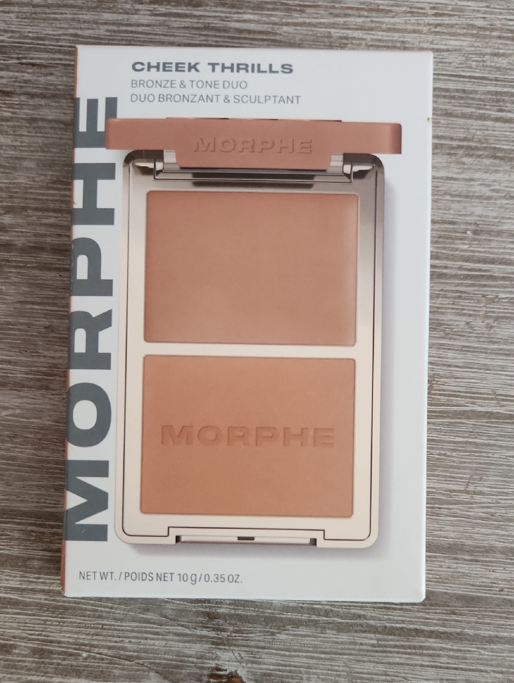 Morphe Cheek Thrills Bronze & Tone Duo - Peachy Bronze Duo